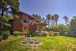 South Beach Home with Hot Tub, Deck - Walk to Ocean!